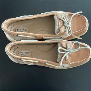 Sperry Tan Boat Shoes